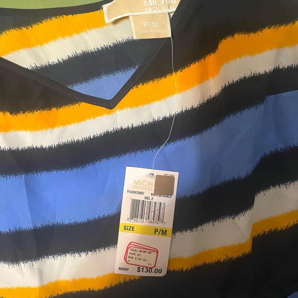 Michael Kors Colorful Striped dress